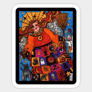 Abundant Blessings Halloween Angel Sticker